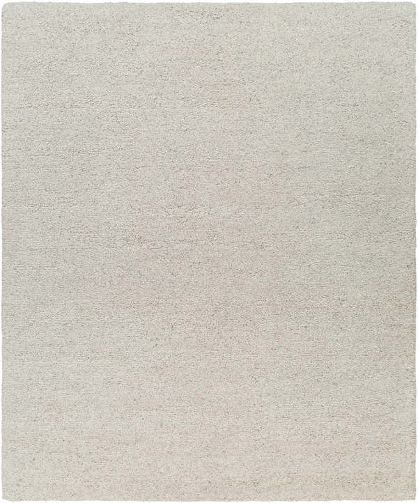 Sample Buffy Gray Hand Knotted Wool Area Rug - Clearance