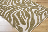 Keto Olive Washable Area Rug