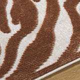 Keto Brown Washable Area Rug