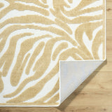 Keto White Washable Area Rug