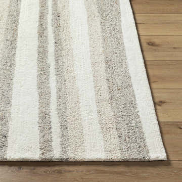 Made to Order Custom Size Siaju Taupe Area Rug