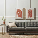 Four Hands Harland Modern Cowhide Rug - Warm Brown