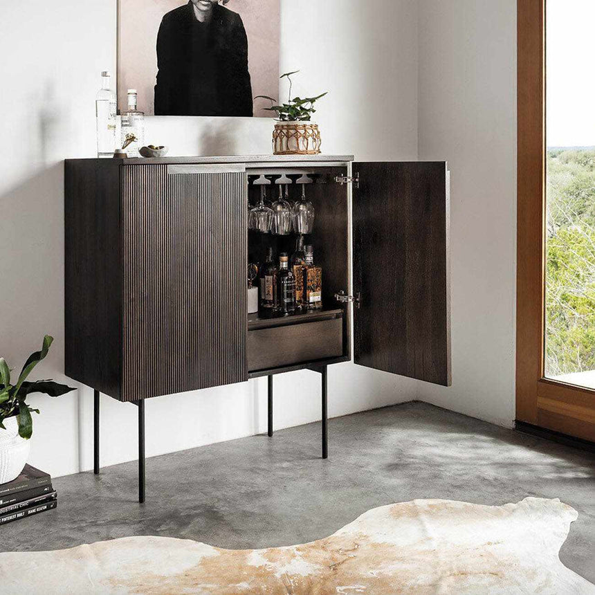 Four Hands Harland Modern Cowhide Rug - Natural Brown