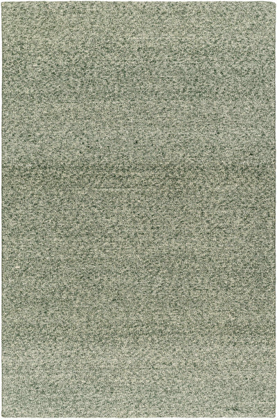 Alyra Green Solid Area Rug