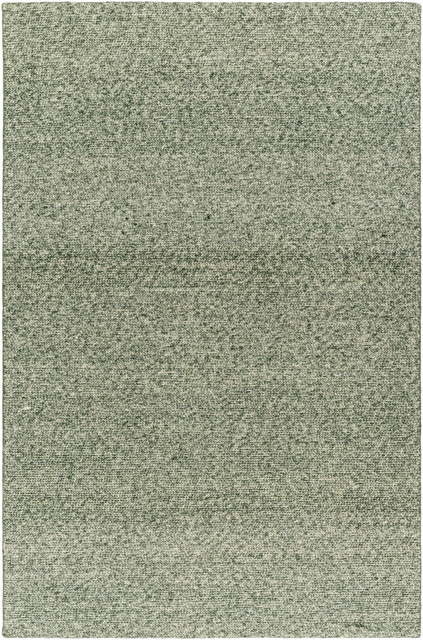 Alyra Green Solid Area Rug