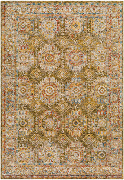 Sample Crescentia Green Area Rug