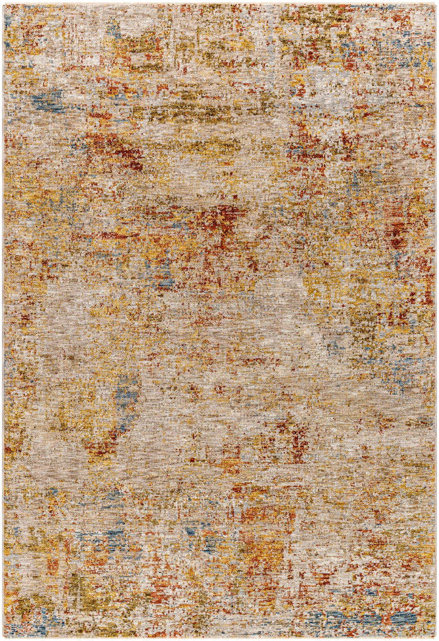 Sample Eula Textured Rug with Fringes