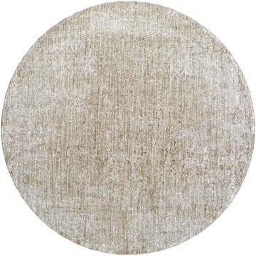Round Josie Area Rug in beachhouse beige, featuring a traditional farmhouse style and subtle textured pattern. Design-Round-67