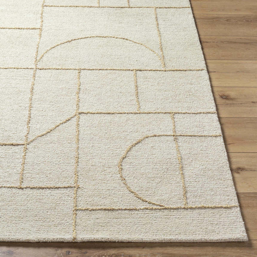 Made to Order Custom Size Sanaz Ivory Area Rug