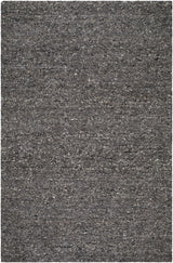 Made to Order Custom Size Sevan Black Wool Area Rug