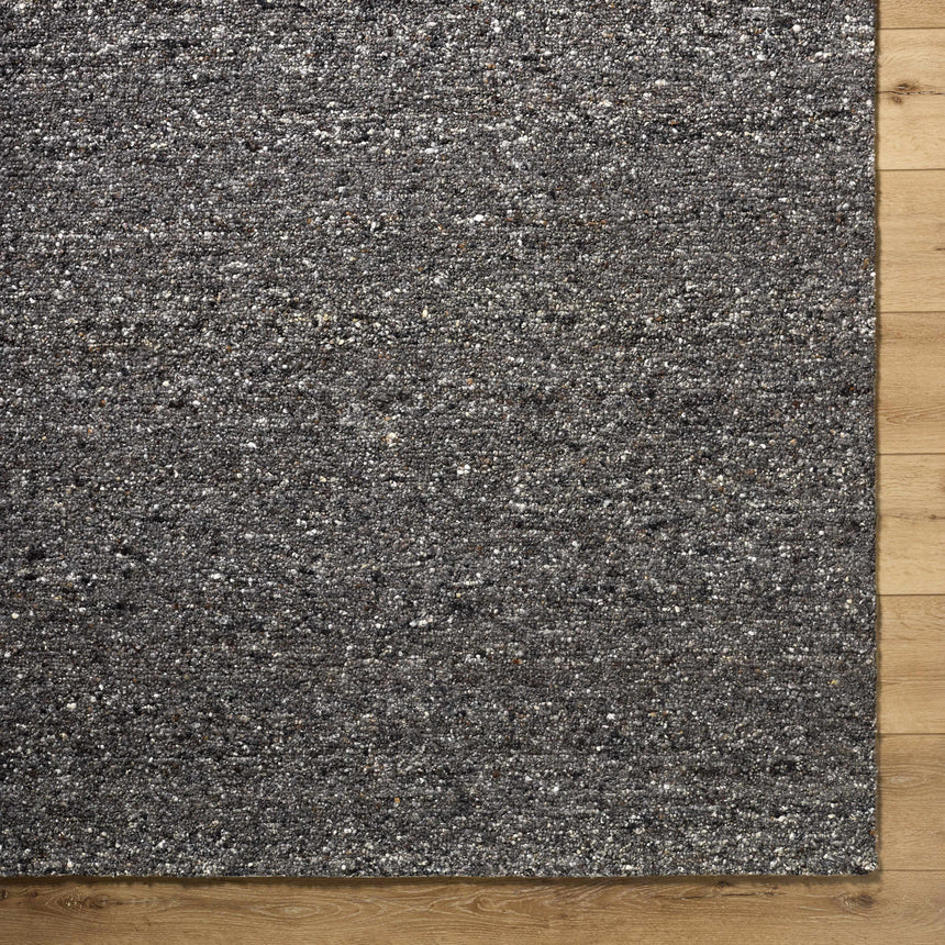 Sevan Black Wool Area Rug