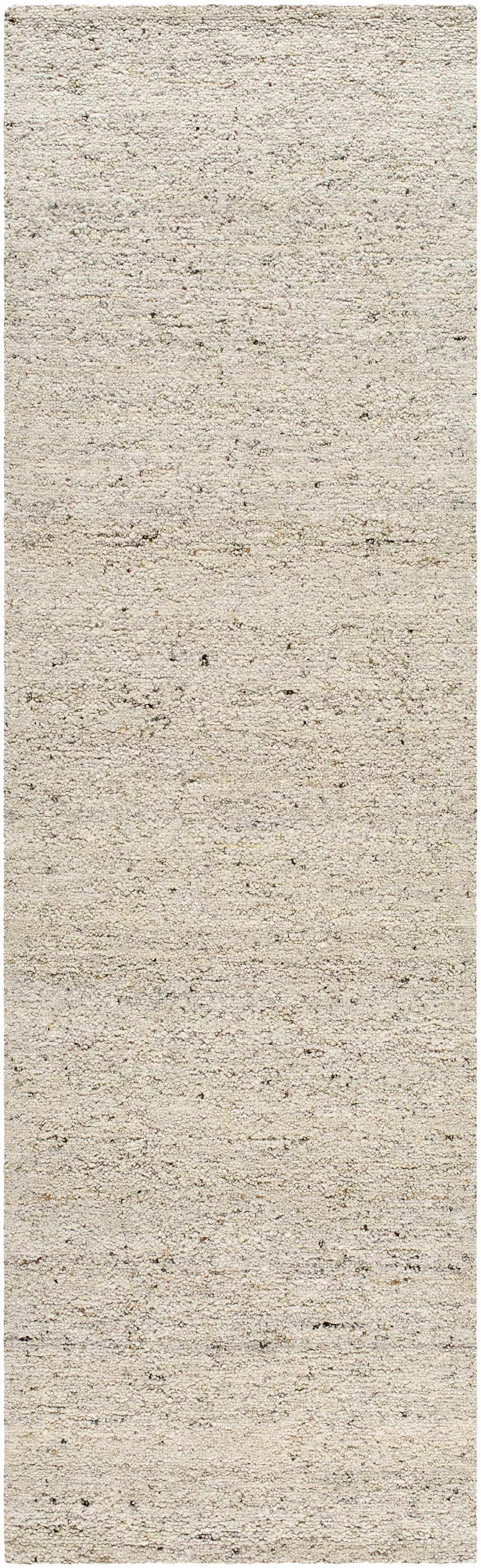 Made to Order Custom Size Sevan Beige Wool Area Rug