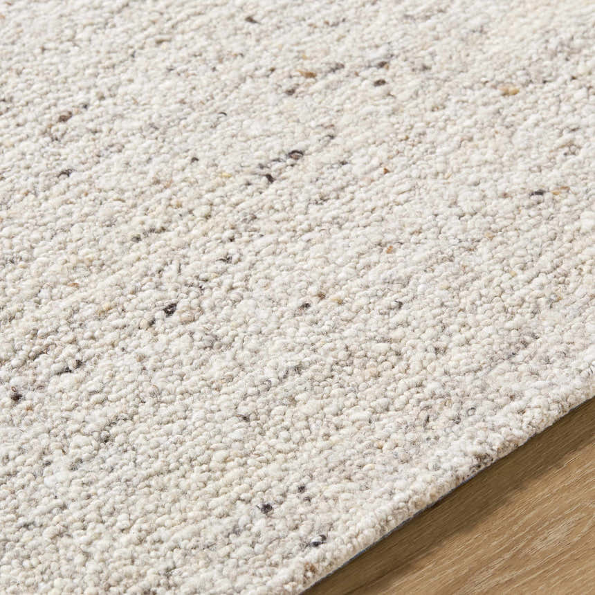 Made to Order Custom Size Sevan Beige Wool Area Rug
