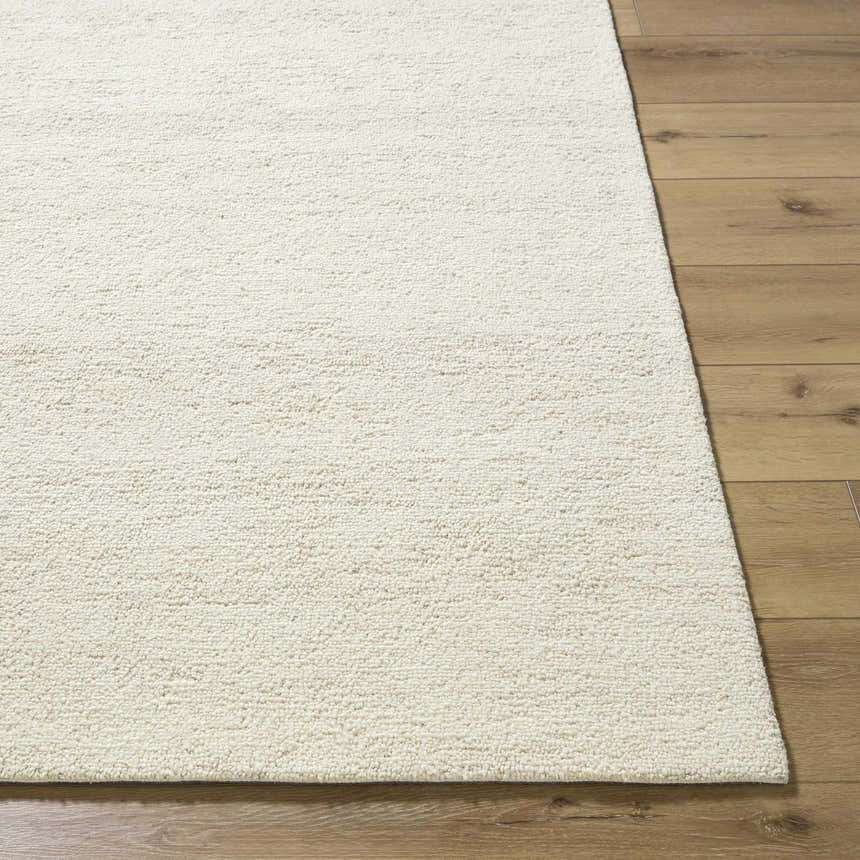 Made to Order Custom Size Sevan Cream Wool Area Rug