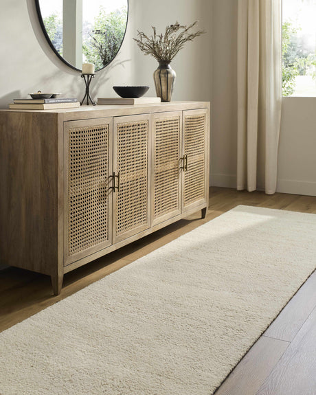 Sevan Cream Wool Area Rug
