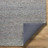Made to Order Custom Size Sevan Gray Wool Area Rug