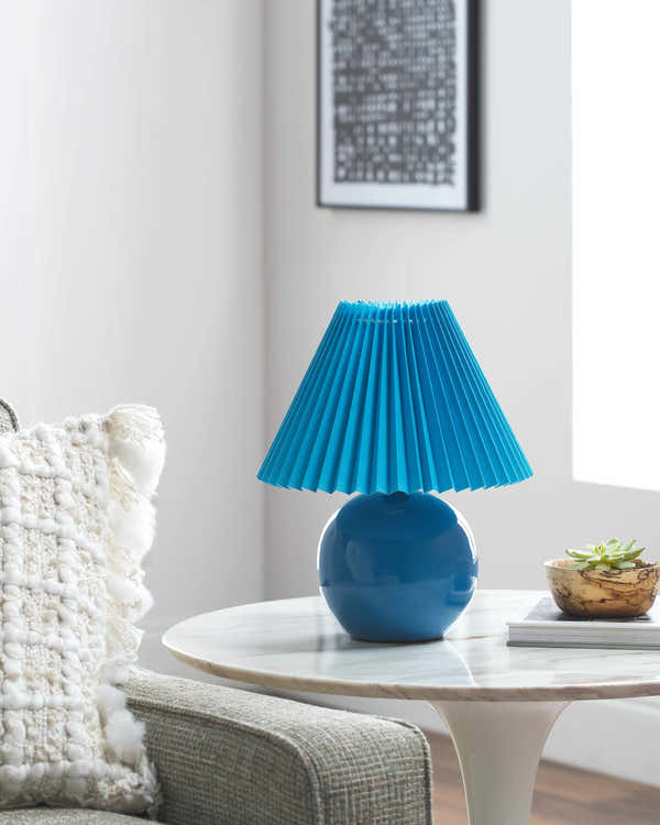 Shcheglovo Blue Table Lamp