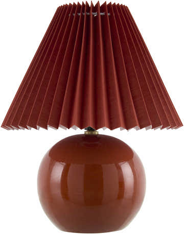 Shcheglovo Red Table Lamp
