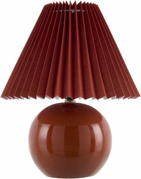 Shcheglovo Red Table Lamp