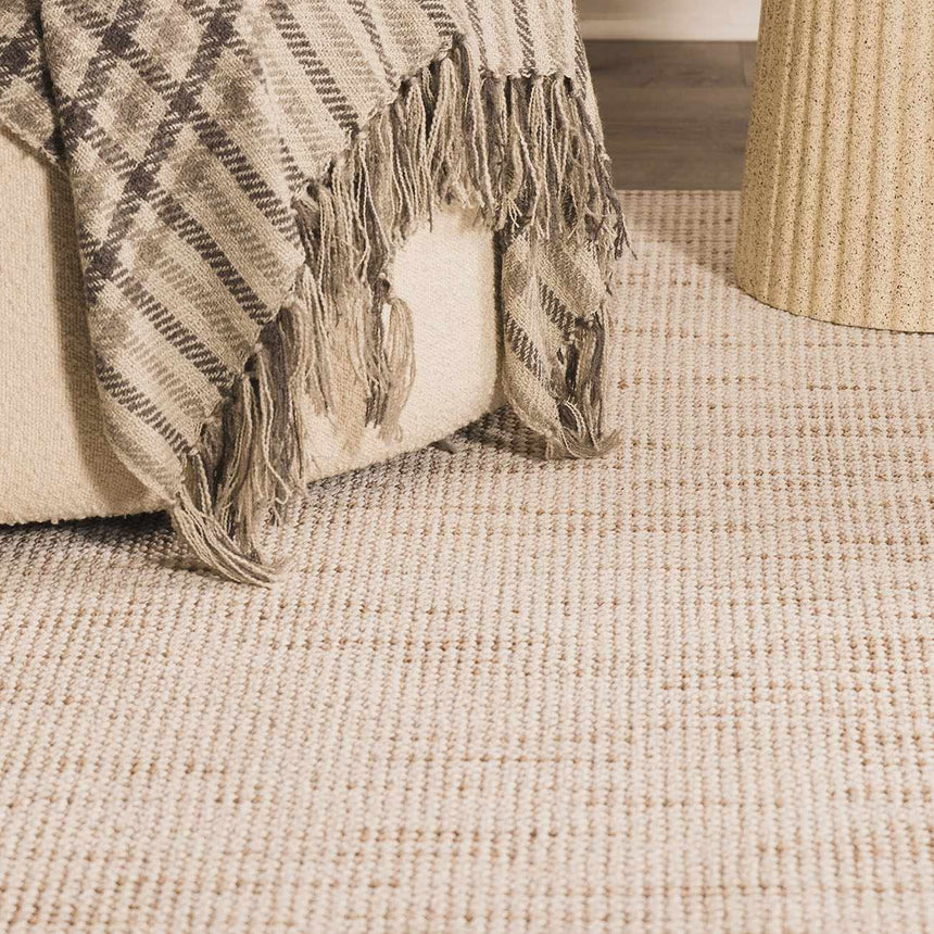 Gowan Beige Area Rug