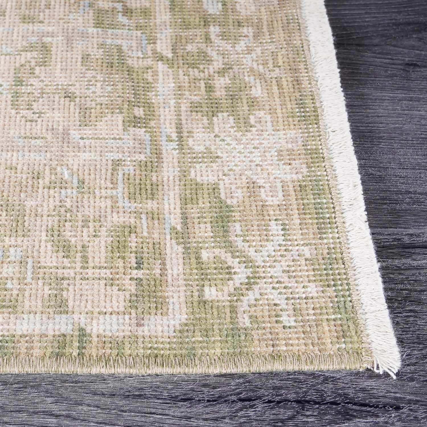 Nanna Olive Luxe Wool Rug
