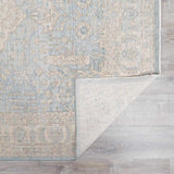 Navya Light Gray Luxe Hand Crafted Wool Area Rug