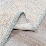 Navya Light Gray Luxe Hand Crafted Wool Area Rug