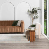 Navya Light Gray Luxe Hand Crafted Wool Area Rug