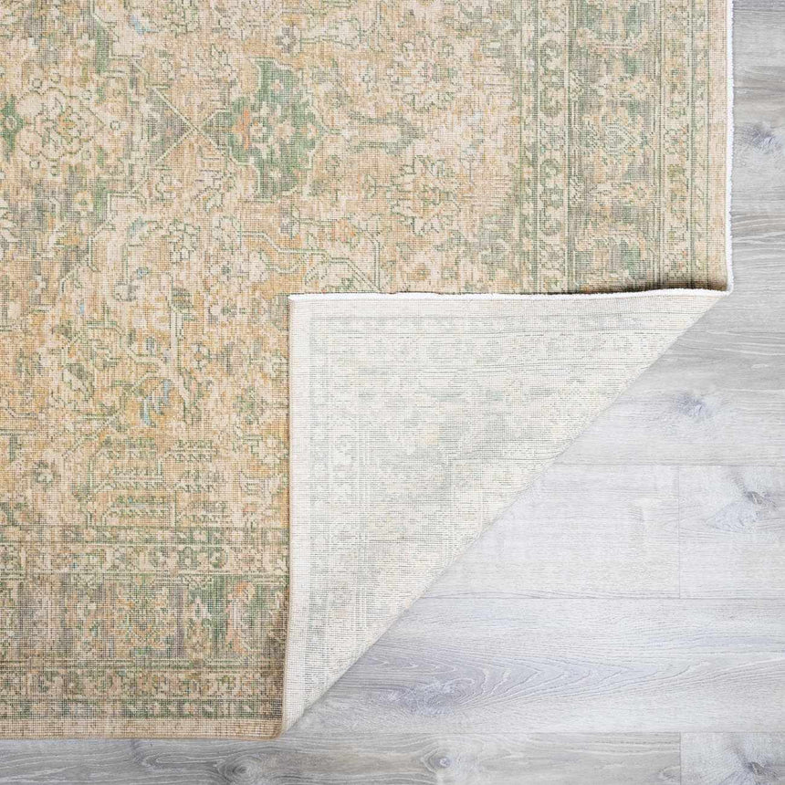 Navya Light Beige Luxe Wool Area Rug