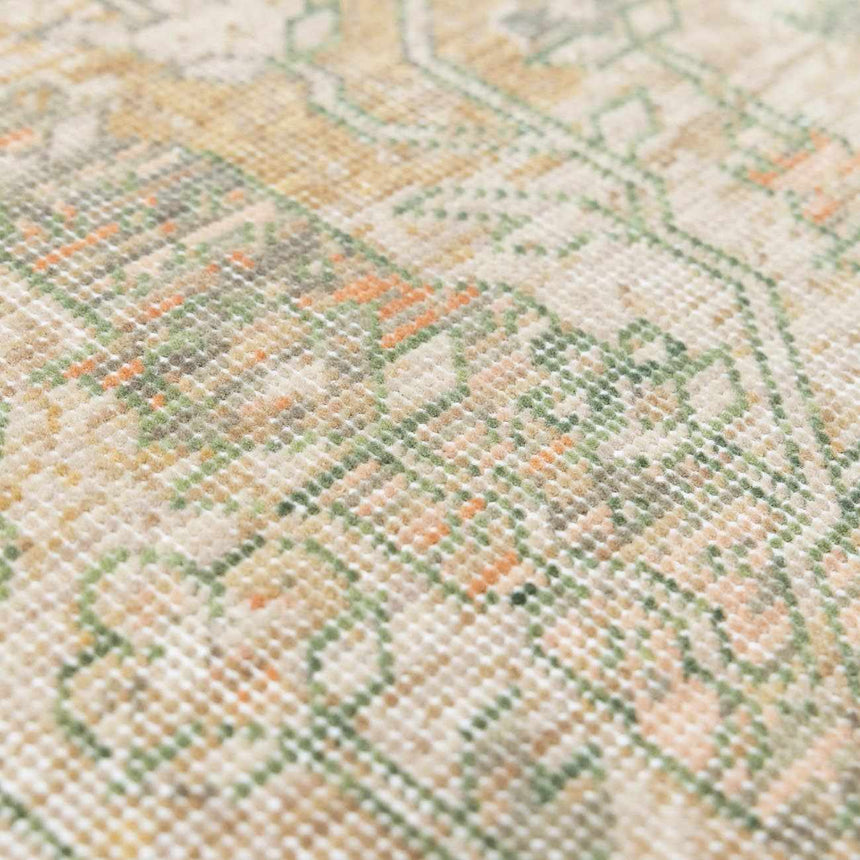 Navya Light Beige Luxe Wool Area Rug