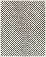 Made to Order Custom Size Halen Taupe Checkered Area Rug