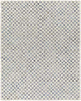 Made to Order Custom Size Halen Gray Checkered Area Rug