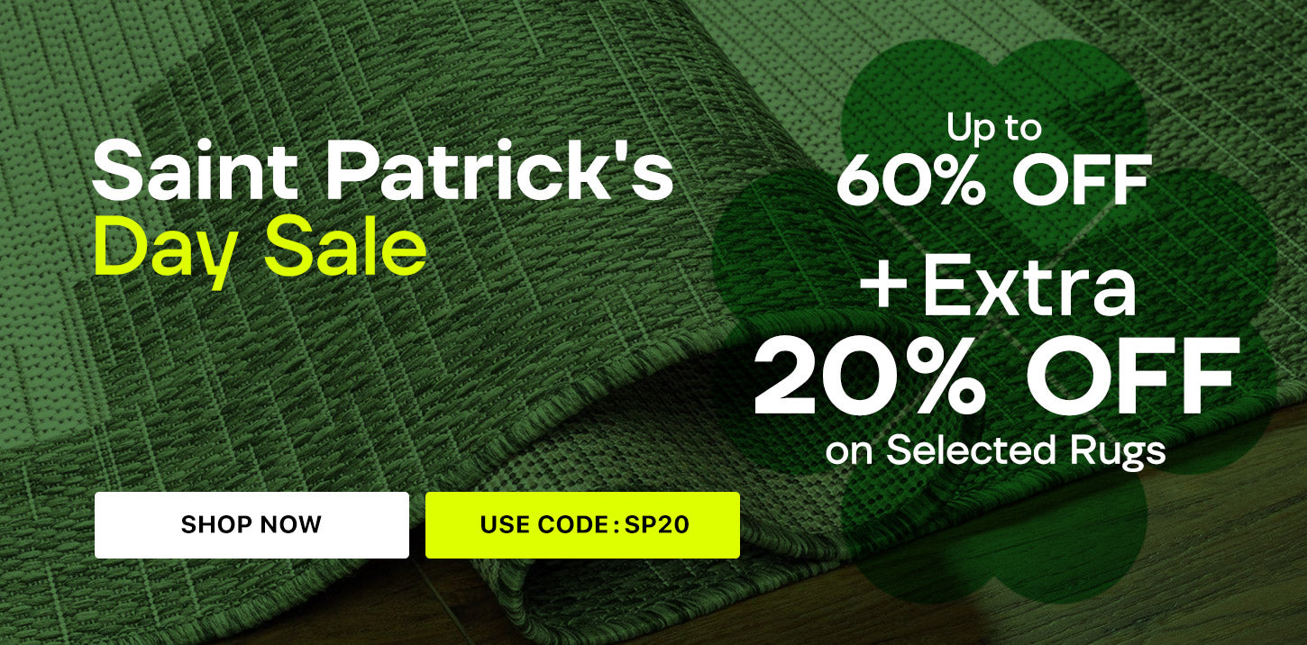 Up to 60% Off + Extra 20% on Selected Rugs. Use Code: SP20