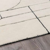 Fusao Rose Cream Area Rug - Clearance