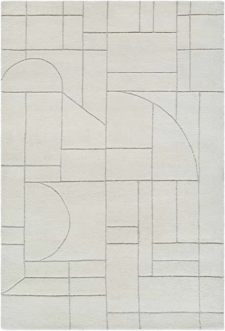 Made to Order Custom Size Fusao Off White Area Rug