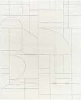 Made to Order Custom Size Fusao Off White Area Rug