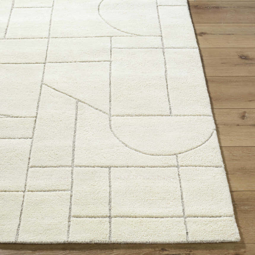 Made to Order Custom Size Fusao Off White Area Rug