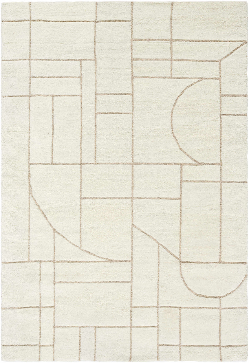 Fusao Beige Area Rug