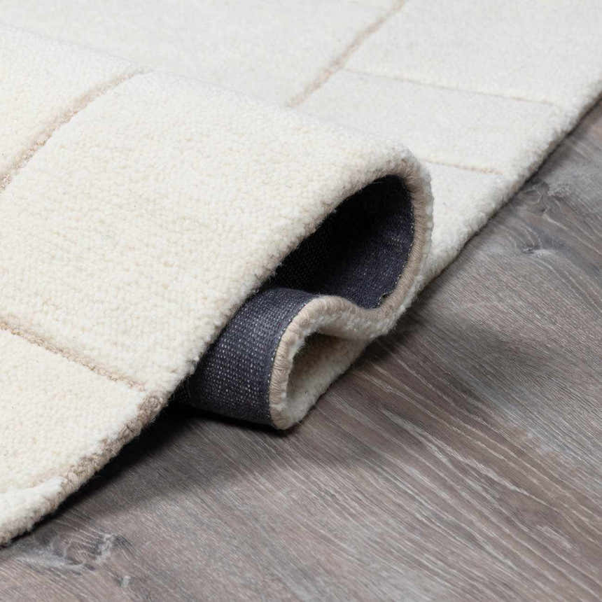 Made to Order Custom Size Fusao Beige Area Rug