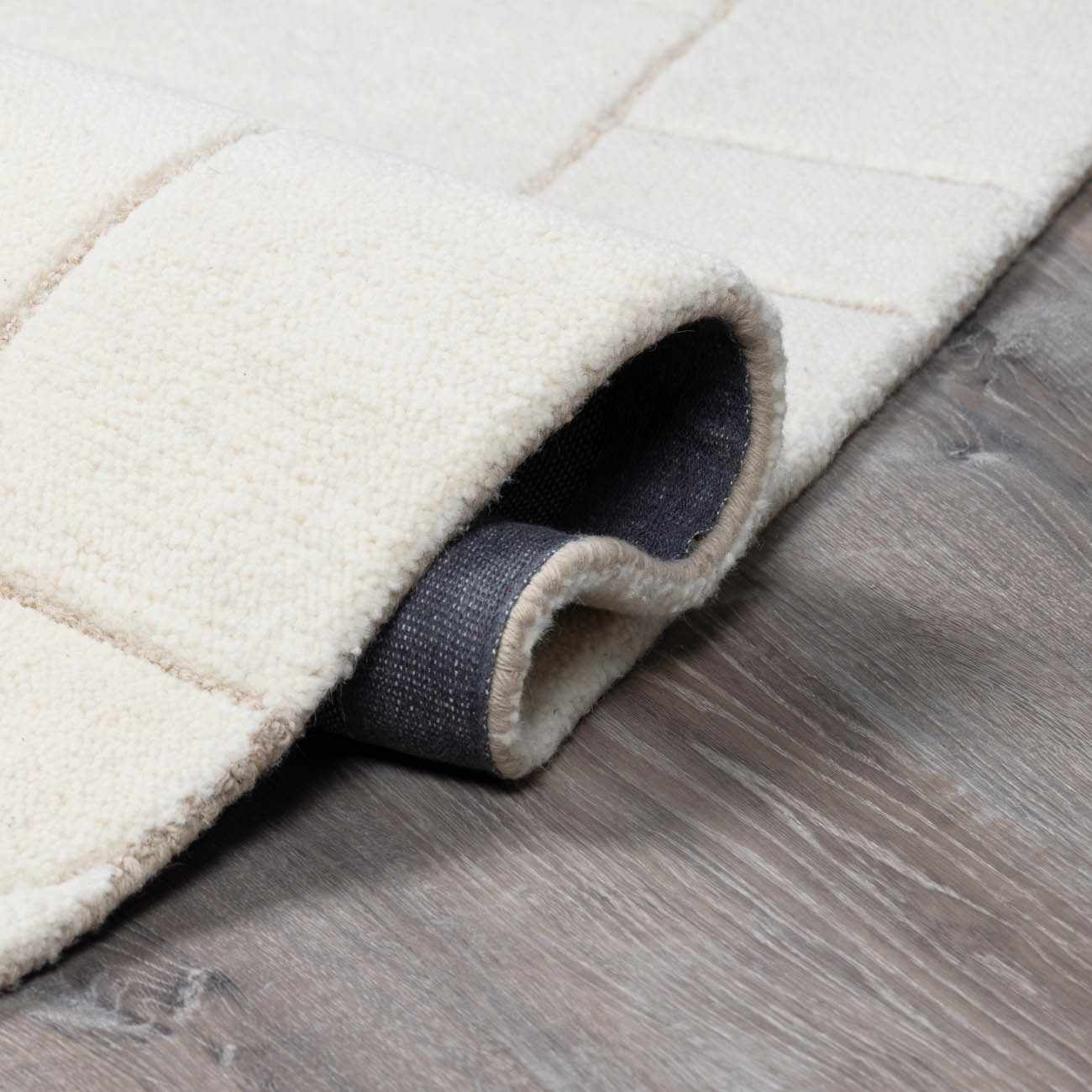 Made to Order Custom Size Fusao Beige Area Rug