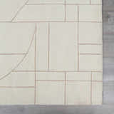 Made to Order Custom Size Fusao Beige Area Rug