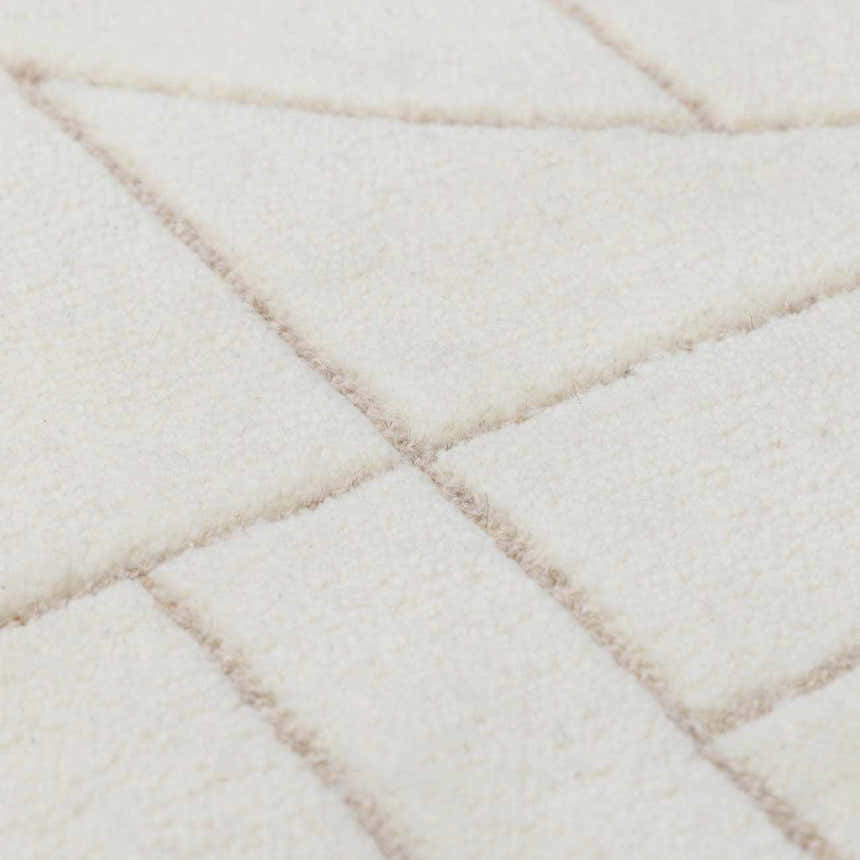 Made to Order Custom Size Fusao Beige Area Rug