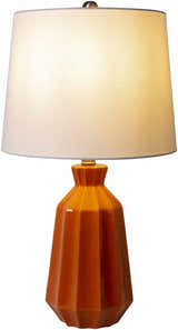Schlettau Orange Table Lamp