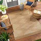Sample Colum Flatweave Faux Jute Rug