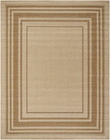 Isoko Bordered Faux Jute Rug