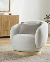 Scarperia Beige Accent Chair