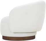 Scarperia Dark Red Accent Chair