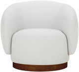 Scarperia Dark Red Accent Chair