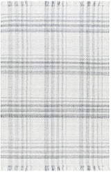 Inara Gray Plaid Area Rug