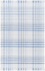 Inara Blue Plaid Area Rug